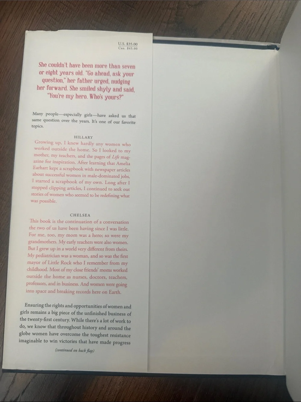 The Book of Gutsy Women – Red & Yellow Hardcover Coffee Table Book